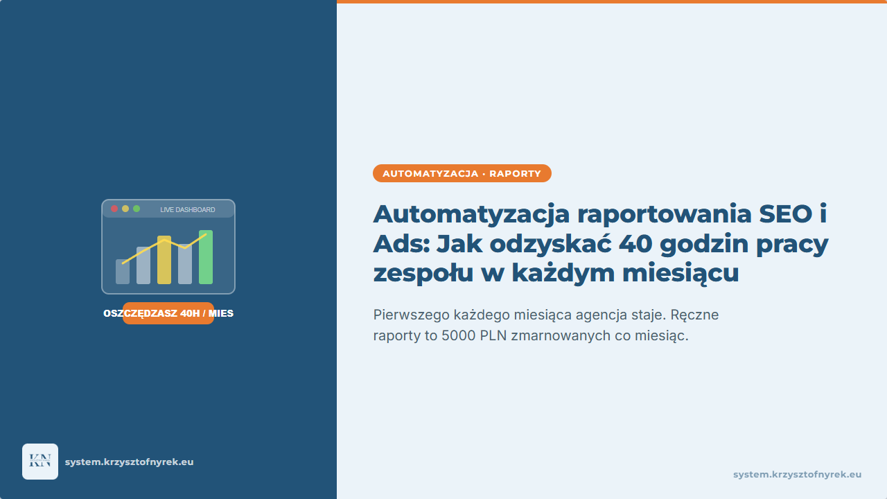 Miniatura artykułu: Automatyzacja raportowania SEO i Ads