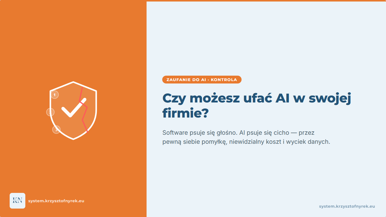 Miniatura artykułu: Czy możesz ufać AI w swojej firmie