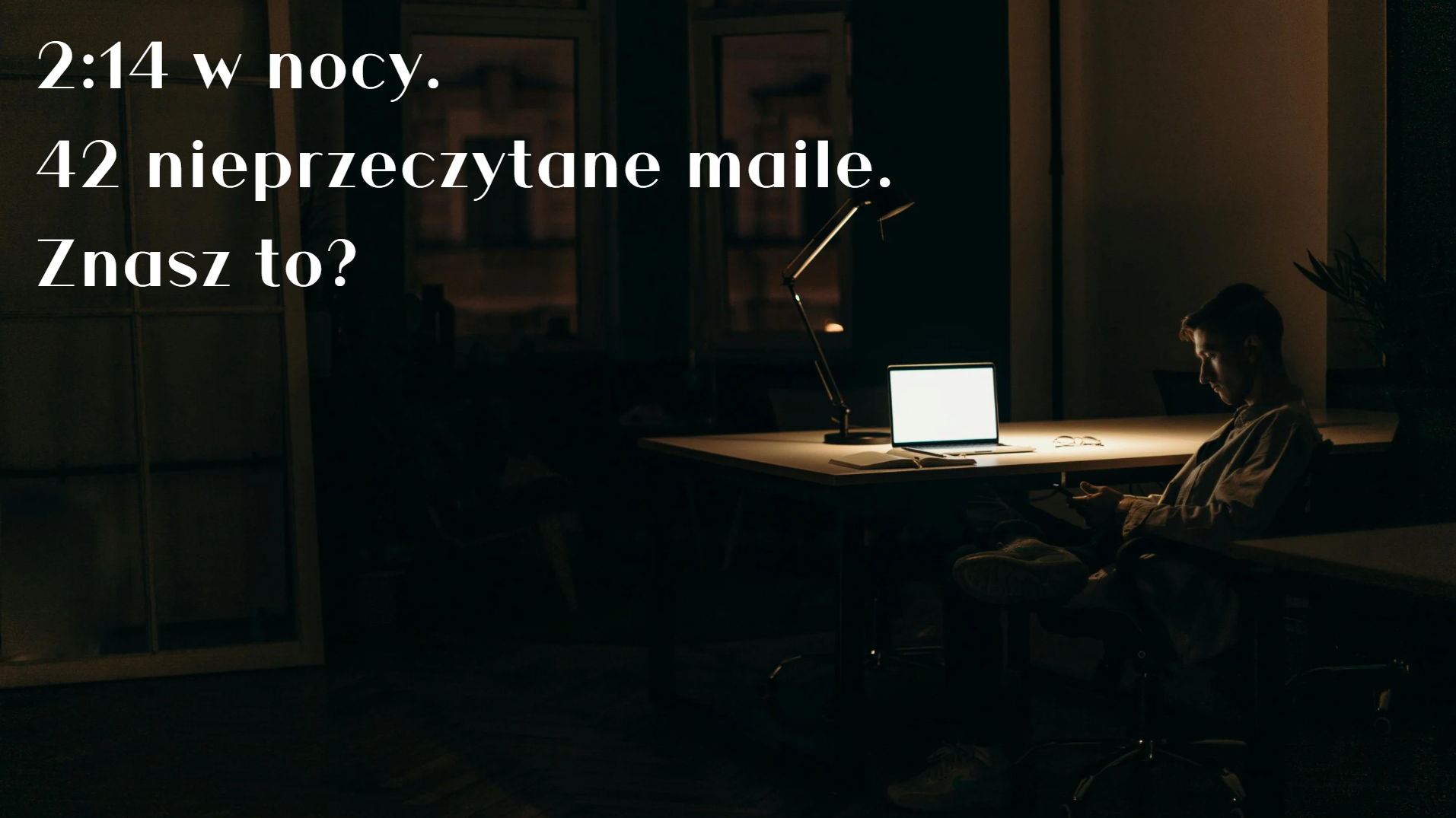 Marek, właściciel agencji marketingowej